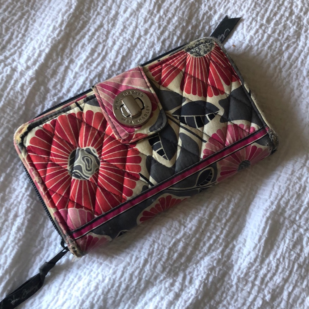 Vera Bradley Floral Wallet.